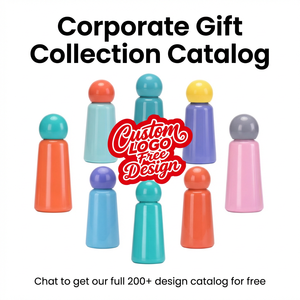Garrafa de Água de Aço Inoxidável 350ml com Design Personalizado e Logo, à Prova de Vazamentos, para Meninas e Crianças em Viagem - Product Image 1