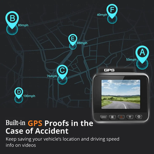 Caméra de tableau de bord AD 353 pour voiture noire, enregistreur de tableau de bord 4K avec WiFi GPS 3840*2160P 30FPS, caméra de tableau de bord HD pour voitures - Product Image 4