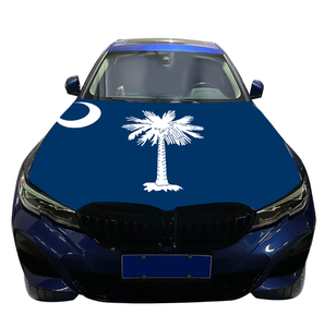 Funda para Capó de Coche con Bandera de <span class=keywords><strong>Carolina</strong></span> del Sur, Cubierta para Capó de Coche con Bandera de <span class=keywords><strong>Carolina</strong></span> del Sur, Pancarta para Capó de Coche, Funda para Motor con Bandera de <span class=keywords><strong>Carolina</strong></span> del Sur - Product Image 2
