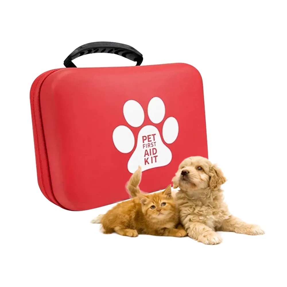 MY-W311 휴대용 EVA 방수 비상 개 고양이 애완 동물 응급 처치 가방 키트 야외 여행 캠핑 의료 용품