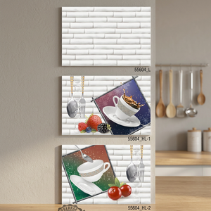 12x18 inch Highlighter Digital Ceramic <b>Wall</b> Tiles Glossy Glazed Designer Finish for Kitchen Bathroom Interiors - Product Image 4