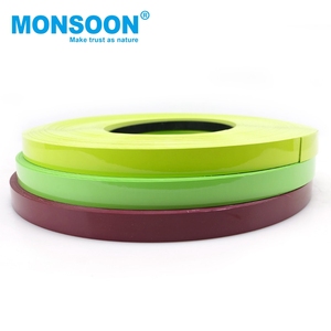 <b>Furniture</b> Self Adhesive Decoration Woodworking Edge Banding <b>High</b> <b>Gloss</b> Eco-friendly MONSOON Brand Cabinet PVC U Shaped Tape - Product Image 4