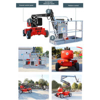 Plataforma Elevadora Articulada Ever Star de 12-44m, Hidráulica, para Trabajo en Altura, Tipo Rueda, 7500kg, Uso Agrícola