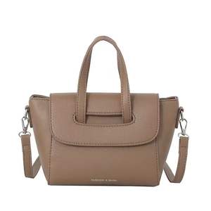 Bolso de Mano de Lujo Personalizado al por Mayor, Portátil, con Cierre, de Invierno, Suave, Moderno, de Alta Gama, con Patrón Vintage de Lichee, de Cuero PU - Product Image 2