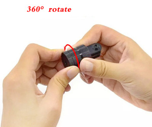 Adaptateur universel en alliage d'aluminium rotatif à 360 degrés pour la fixation de caméra d'action pour GoPro Hero 13 12 11 10 <span class=keywords><strong>9</strong></span> 8 7 6 5 4 3 2 DJI Insta360 - Product Image 6