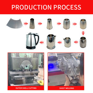 Fabrika özel elektrikli su ısıtıcısı yapma makinesi elektrik sıcak su çay yapma paslanmaz çelik alüminyum su ısıtıcısı üretim hattı - Product Image 6
