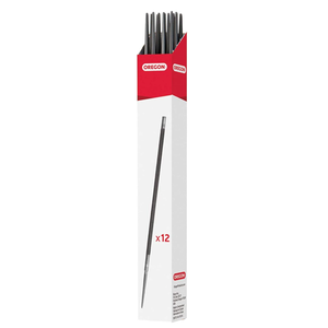 Paquete <span class=keywords><strong>de</strong></span> 12 Limas para Afilar <span class=keywords><strong>Motosierras</strong></span> <span class=keywords><strong>de</strong></span> Calidad Media para Oregon, 7/32 Pulgadas (5.5mm), 3/16 Pulgadas (4.8mm), 5/32 Pulgadas (4.0mm), Redondas - Product Image 1