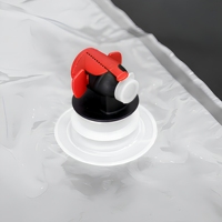 Sac en boîte composite PE recyclable et personnalisable, capacités de 3L, 5L, 10L, 15L, 20L, adapté au vin rouge, aux jus