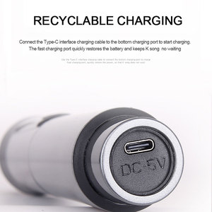 Micrófono de Karaoke <span class=keywords><strong>Profesional</strong></span> VHF UHF, Micrófono Inalámbrico de Mano con Condensador para Cantar en la Iglesia - Product Image 6