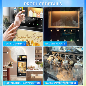 MK thanh lịch treo tường Nước hoa Máy bán hàng tự động với máy rút tự động cho Kinh nghiệm mua sắm thuận tiện và thanh toán đa dạng - Product Image 2