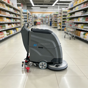 Nettoyeur de sols pour campus scolaire, cantine, gymnase, équipement de nettoyage de sols durs, alimenté par batterie - Product Image 5