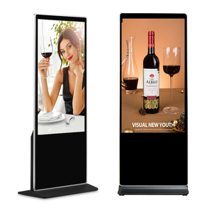 Pantalla Digital Táctil 4K OEM ODM, Reproductor <span class=keywords><strong>de</strong></span> Publicidad con Soporte <span class=keywords><strong>de</strong></span> Pie, con Logotipo Personalizado y Actualización Remota <span class=keywords><strong>de</strong></span> Contenido - Product Image 1