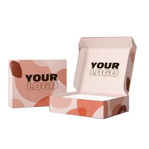 Hộp Bưu Phẩm Gợn Sóng Giấy Gói Phẳng Quần Áo Màu Tím In Logo Tùy Chỉnh Giá Rẻ - Product Image 5