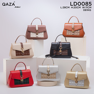 QAZA Jiali 2024 personalizado PU cuero al por mayor bolso para damas solo hombro bolso cruzado forLadies - Product Image 4