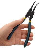 Ensemble de 4 pinces à anneaux élastiques, pinces à anneaux élastiques internes et externes, pinces à circlips, pinces à circlips de qualité industrielle