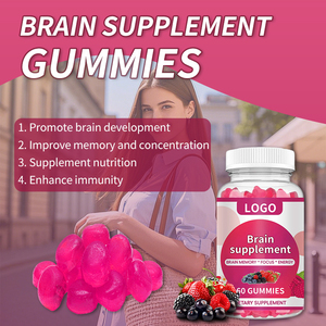 Oem/ODM năng lượng tự nhiên nootropic Gummies não bổ sung sức khỏe cho người lớn hỗ trợ hiệu suất não - Product Image 4