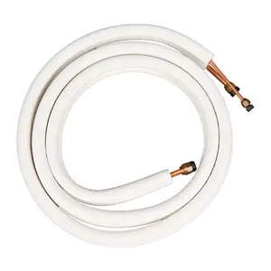 Tubo del condizionatore d'aria isolato tubo di rame aria condizionata tubi di collegamento rame linea Set