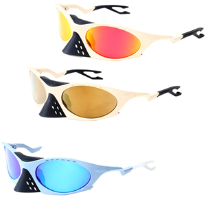 <span class=keywords><strong>Occhiali</strong></span> <span class=keywords><strong>da</strong></span> <span class=keywords><strong>Sole</strong></span> Sportivi <span class=keywords><strong>da</strong></span> <span class=keywords><strong>Uomo</strong></span> alla Moda in TR90 con <span class=keywords><strong>Lenti</strong></span> in PC, Antivento, Protezione UV400, per Pesca, Corsa, Viaggi e Ciclismo - Product Image 6