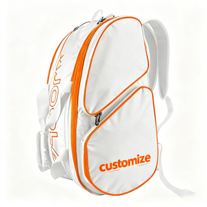 Muestra Gratuita de Bolsa de Pickleball Personalizada de Nailon, Gran Capacidad, Portátil, con Bolsillo para Zapatos, Impermeable, Mochila de Tenis - Product Image 2