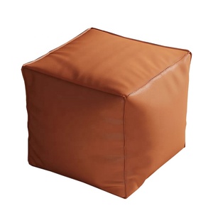 Bolsa de Almacenamiento Cuadrada de Cuero, Impermeable, Taburete Extensible para Cambiar Zapatos, para Sala de Estar, Ventana, Asiento, Pier, Estilo Antiguo - Product Image 6