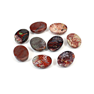 หินโอปอลธรรมชาติ16X12มม. Cabochon รูปไข่90.75 Cts 9ชิ้นขายส่งจำนวนมาก - Product Image 2