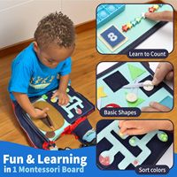 Tapis d'activité pour la perte de mémoire et la démence Alzheimer Patients Bébé Sensoriel Réconfortant Autisti Fidget Couverture Pour Aspergers
