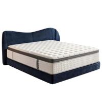 Promotion des ventes : Matelas à ressorts ensachés en latex naturel, nouveau design, avec feuille de mousse de latex, fabriqué à la machine, pour mobilier de lit, en latex érotique