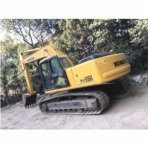 Machine de construction d'occasion KOMATSU 22 tonnes sur chenilles excavatrice utilisée KOMATSU PC220 à vendre - Product Image 6