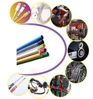 Tube thermorétractable 1KV certifié par DEEM UL avec de la colle pour l'isolation de câble électrique