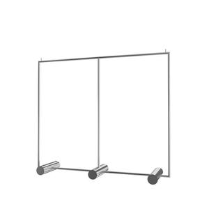 Rak <span class=keywords><strong>Display</strong></span> Toko Pakaian dari Baja Anti Karat, Rak Tengah Berdiri untuk Toko Pakaian, Rak Penyimpanan Pakaian Pria dan Wanita - Product Image 5