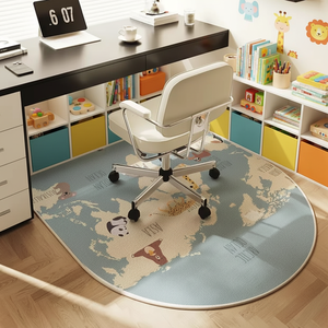 <span class=keywords><strong>Tapis</strong></span> de sol de protection <span class=keywords><strong>pour</strong></span> chambre d'enfant, bureau et chaise, style carte, <span class=keywords><strong>pour</strong></span> salon et chambre à coucher, usage domestique, transfrontalier - Product Image 2