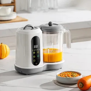 Robot culinaire multifonctionnel pour bébé, mixeur entièrement automatique, fonctions de <span class=keywords><strong>cuisson</strong></span> à la vapeur et de minuterie - Product Image 3