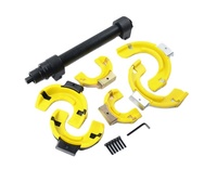 PERALATAN OEM Kit Pembongkaran Shock Absorber Otomotif dengan Kotak Keras Impact Driver Spring Compressor-Garansi SATU TAHUN