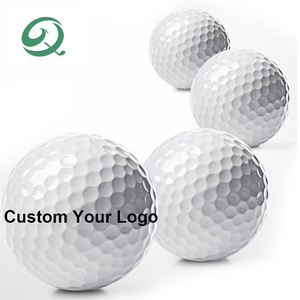 Pelota de golf barata al por mayor para entrenamiento de larga distancia con logotipo impreso de 2 capas para interior y exterior, pelota de golf con caja de regalo - Product Image 6