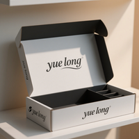 Boîtes d'emballage pliables en carton pour cadeaux, boîtes d'expédition, boîtes en carton ondulé pour vêtements avec logo unique