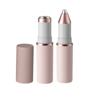 Recortador de cejas eléctrico para mujer, afeitadora portátil 2 en 1, depiladora indolora con forma de lápiz labial para pinzas faciales para el hogar - Product Image 6