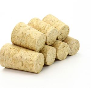 Tùy chỉnh nút chai rượu vang nút chai Gỗ Sồi tổng hợp thon nút chai biểu tượng tùy chỉnh chai Stopper rượu vang Vàng chai thủy tinh bán buôn - Product Image 2