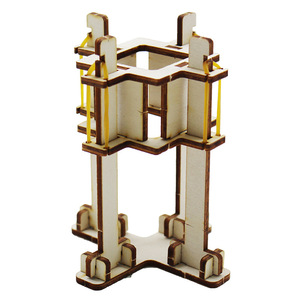 Kit de modelo científico de madera con energía solar para niños, educación STEM, forma geométrica, juguete de montaje manual, 7-9 años - Product Image 4