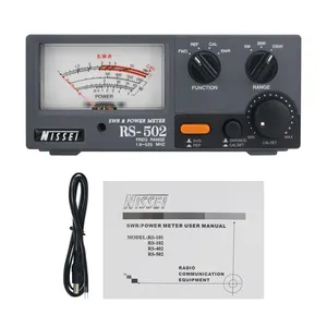 Nissan RS-502 SWR & misuratore di potenza 1.8-525MHz HF VHF UHF SWR misuratore di potenza per la comunicazione Radio