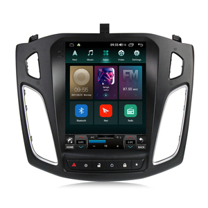 Tesla стиль экран Android для Ford Focus Mk <span class=keywords><strong>3</strong></span> 2011 2019 мультимедийный видеоплеер 6 + 128 ГБ автомобильный Автомобильный плеер DSP 5 ГГц WIFI - Product Image 1