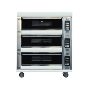 Attrezzature da forno commerciale elettrico forno per pizza industriale torta pane produttore di forni