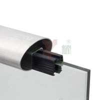 Fabrication de tuyaux en acier inoxydable Garde-corps en verre Tube inox 304 316L 2205