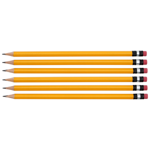 Venta al por mayor de útiles escolares ablandan la madera estándar de grafito Hb lápiz amarillo de madera con borrador número <span class=keywords><strong>2</strong></span> lápices mongoles - Product Image 1