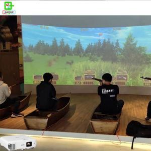 Machine LP-ST01 Children's <b>3D</b> Interactive Projection Shooting <b>Projector</b> Wooden PC Metal Indoor Multiplayer Hunting Game - Product Image 5