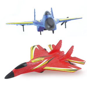 Avión de Control Remoto para Niños, Modelo 2CH 2.4G, Juguete de Avión RC con Luces, Avión de Combate RC de Espuma - Product Image 5