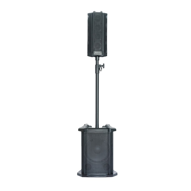 Professional Outdoor Indoor 12 Inch Three Way pa Active Conference Line Array Column Speaker