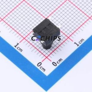 GT-TC120A-H100-L1 Tactile Switch SMD-4P,6.2x6.2mm Switch Single Pole Single Throw Round Button 1.6N Vertical Mount - Product Image 2