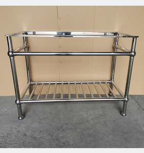 Beach Villa Mountain View Scandic Hotel Room Amenity Baño Vintage Lavabo Powder Room Modern Vanity Base Cromo pulido - Product Image 3