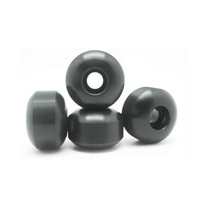 Ruedas de Skateboard de Poliuretano de Alta Calidad, Personalizadas, de 50, 52, 53, 54, 55 mm, Ruedas de Skateboard Fundidas, Negras, de 55 mm - Product Image 2