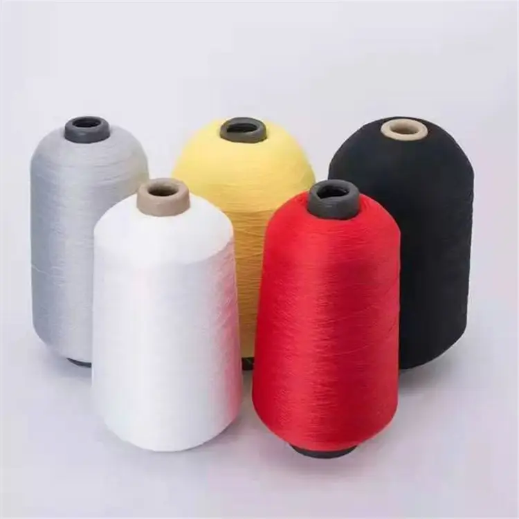 Dyed Spun Dty Textured Yarn 100% Polyester 150D/48F for Weaving Knitting High Twist Fdy Polyester Yarn Making Machine Filament